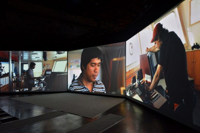 Seamen’s Club, MarcPicavez, installation Sea is my Country - Ship is my Home