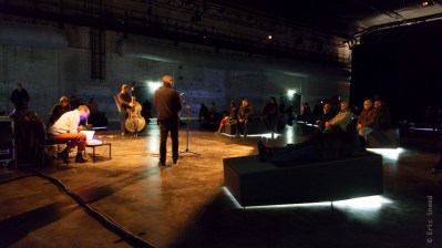 Inauguration installation "NUIT", Ouïe/Dire LiFE Athénor. Ph. E. Sneed