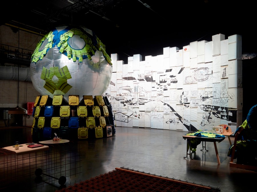 Raumlaborberlin, "Neocodomousse", LiFE 2016. Ph. M. Domage